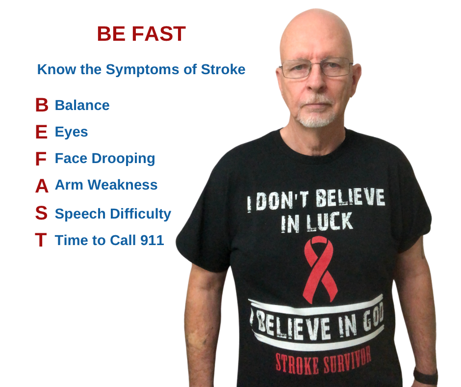 The Author, Anthony M. Davis BE FAST, Stroke